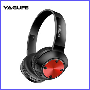 Bluetooth Headphones Over Ear Foldable Wireless Headphones HiFi Stereo Headset with Mic Soft Ear Pads TF/FM for Cellphone