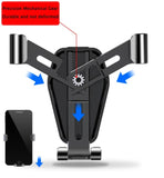 C5 Phone Holder Upgraded Gravity Air Vent Car Mount Smartphone GPS For iPhone  Xiaomi Samsung