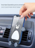 X3 Phone Holder Upgraded Gravity Air Vent Car Mount Smartphone GPS For iPhone Xiaomi Samsung