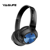 Bluetooth Headphones Over Ear Foldable Wireless Headphones HiFi Stereo Headset with Mic Soft Ear Pads TF/FM for Cellphone