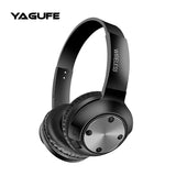 Bluetooth Headphones Over Ear Foldable Wireless Headphones HiFi Stereo Headset with Mic Soft Ear Pads TF/FM for Cellphone