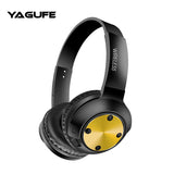 Bluetooth Headphones Over Ear Foldable Wireless Headphones HiFi Stereo Headset with Mic Soft Ear Pads TF/FM for Cellphone