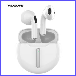 YAGUFE 5H PlaytimeTouch Control True Wireless Earbuds with Mic Earphones in-Ear Deep Bass Built-in Mic Headphones