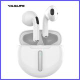 YAGUFE 5H PlaytimeTouch Control True Wireless Earbuds with Mic Earphones in-Ear Deep Bass Built-in Mic Headphones