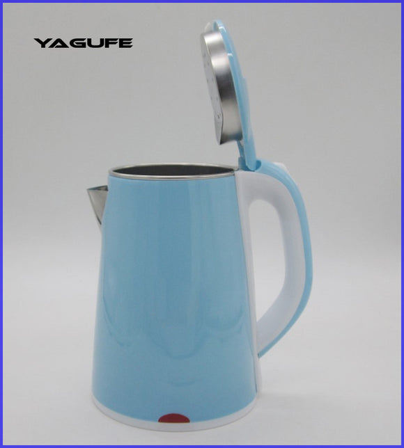 YAGUFE 2L 1500W Cordless Electric Kettle SC21  with Auto Shutoff and Boil-Dry Protection