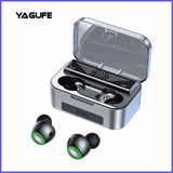 Bluetooth Wireless Earbuds 6H Playtime Waterproof Touch Control with Mic Earphones in-Ear Deep Bass Built-in Mic Headphones