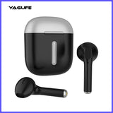 YAGUFE 4H Playtime Touch Control True Wireless Earbuds with Mic Earphones in-Ear Deep Bass Built-in Mic Headphones