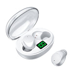 Wireless Bluetooth Earbuds 5H Playtime Waterproof Touch Control with Mic Earphones in-Ear Deep Bass Built-in Mic Headphones