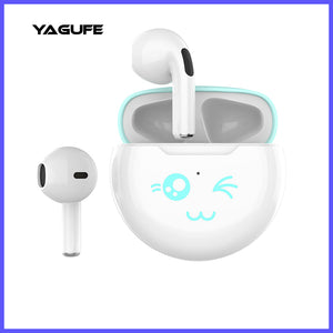 5H PlaytimeTouch Control YAGUFE True Wireless Earbuds with Mic Earphones in-Ear Deep Bass Built-in Mic Headphones