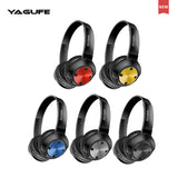 Bluetooth Headphones Over Ear Foldable Wireless Headphones HiFi Stereo Headset with Mic Soft Ear Pads TF/FM for Cellphone