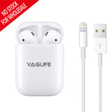 Approximate to Original AirPods 1/2 With Same  Function with Charging Case From Brand YAGUFE