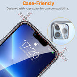 iPhone 13 Pro Max Screen Protector, Tempered Glass Screen Protector for iPhone 13 Pro Max 9H Hardness